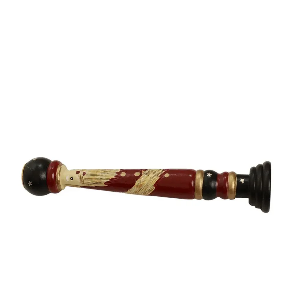 House of‎ Lloyd Christmas Around the World set of 3 Santa candlestick holders